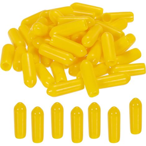 4mm Caoutchouc Fin Capuchons Couvercle PVC Vinyle Vis Filetage (1/5)