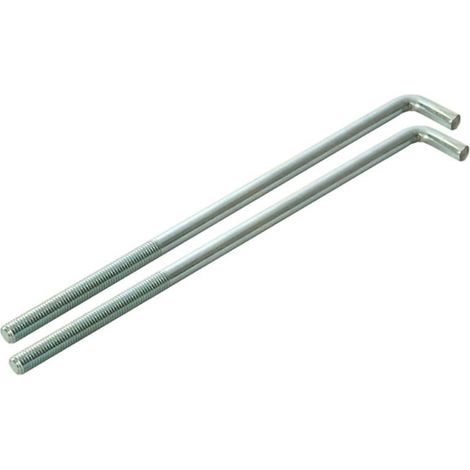 Faithfull PROEXTB9 External Building Profiles - 230mm (9in) Bolts (Pack 2) FAIPROEXTB9