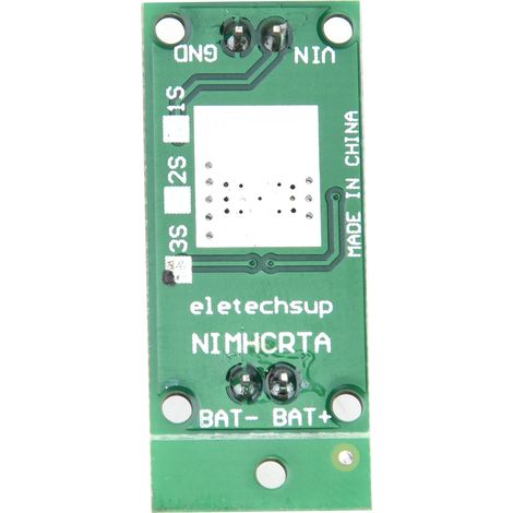 Chargeur de batterie NiMH dédié 1S/2S/3S, module 1,5V/3V/4,5V CC-CV avec bornes, pour piles rechargeables, charge intelligente, protection intégrée (1/5)