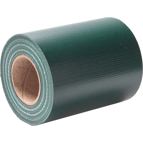 SWANEW Schermo privacy da giardino PVC Recinzione a doppia barra Rotolo di pellicola per recinzione balcone 2 pz PVC 70x0.19m verde (1/5)