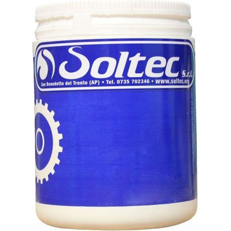 Soltec Srl Graisse Blanche au Lithium Multi-Usage 1 Litre Excellente résistance à la Rouille Idéal pour Grue et milieux industriels agricoles mécaniques Fuchs (1/3)