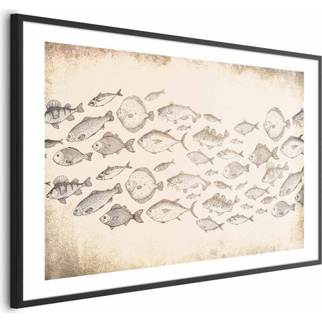 Poster – Subtiler Fisch (1/4)