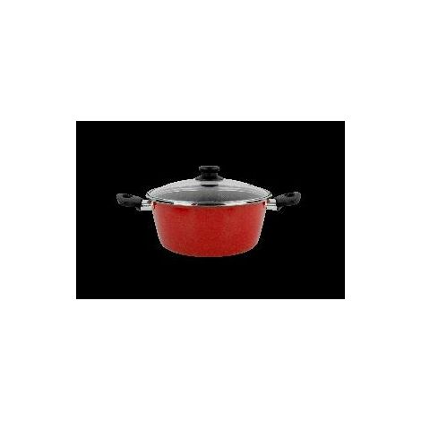 FPLUS cacerola k2 rojo 20 cms. magefesa , Detalles:
Fabricado en acero esmaltado vitrificado a 820º.
Alto rendimiento energético.
Recubrimiento antiadherente bicapa reforzado libre