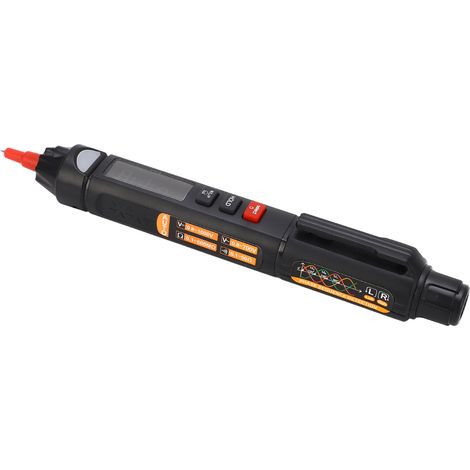 Digitales Taschenmultimeter im Stiftformat, AC/DC-Spannungsprüfer, Kapazitäts-, Temperatur-, berührungsloses Voltmeter mit Sensor und Sprachausgabe (1/5)