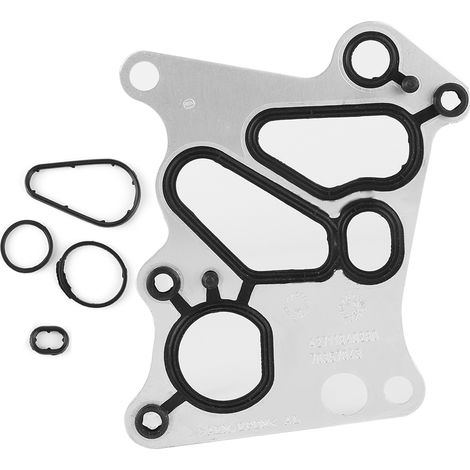Kit de joints de refroidisseur d'huile A271184 0280, kit de joints de boîtier de filtre compatible avec Mercedes-Benz E400 (1/5)