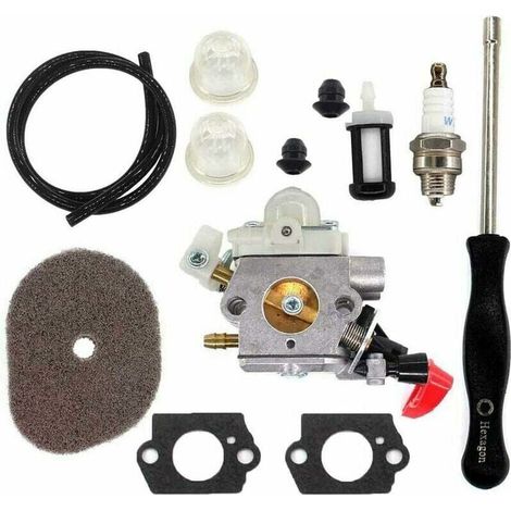Carburateur - Pour Tondeuse À Gazon Stihl FS40 FS50 FS56 FS70 FC56 FC70 - Référence 41441200608 - Lot Complet (1/4)