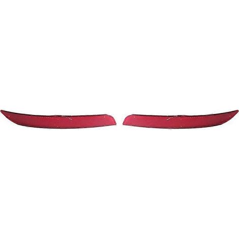 Heckstoßstangenreflektor 63147842955 63147842956 Links Rechts für BMW 5er F10 F18 2011-2016 Zubehör, 2 Stück (1/5)