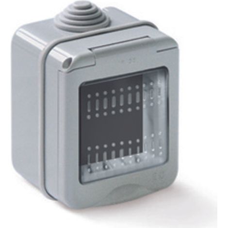 CASSETTA LIFE DA PARETE P/ESTERNO 2P  IP55- ELETTROCANALI- 1,0 pz