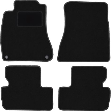 Tappetini in velluto nero per: Lexus IS II berlina (2005-2013) (1/5)