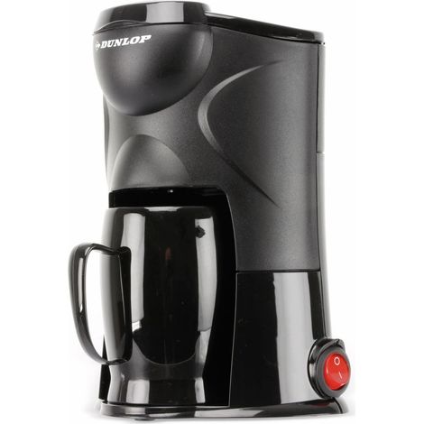 Dunlop 12 V Reisekaffeemaschine schwarz kompakt (1/5)