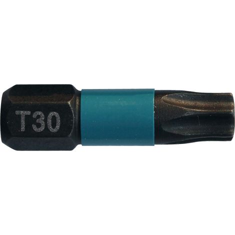 B-63694 Punta Impact Black, T30, 25 mm, 2 pcs