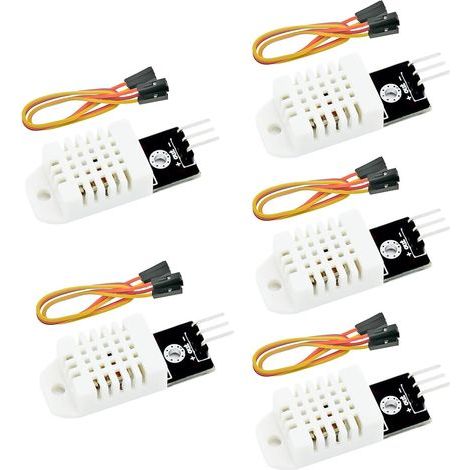 Sensoren, digitale Temperatur- und Feuchtigkeitsmessung, Einzelbus, Genauigkeit ±0,5 °C, für Arduino (1/5)