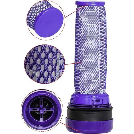 Pre-Motor Filter for Dyson Vacuum Cleaners DC33 DC39 DC37 DC28C DC53 DC37 92341301 (1/3)