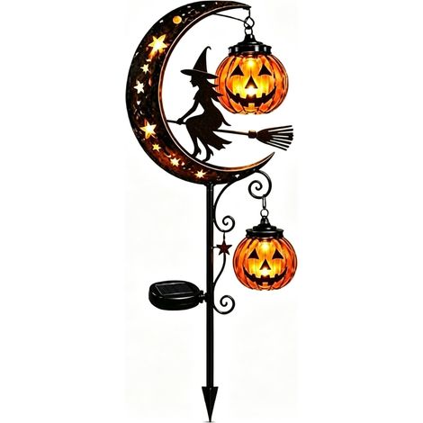 Halloween-Stehlampe, Hexenmodell. (1/5)