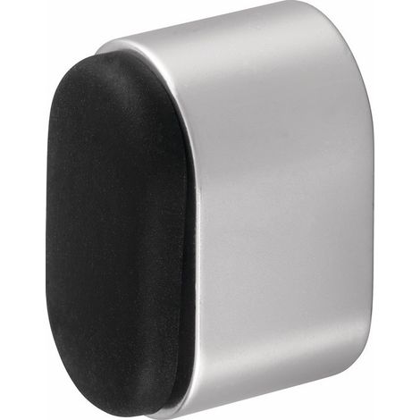 Tope para puerta de pared 4700/4702/4704 alu.silver.elox.L.25mm HERMETA