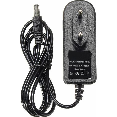 Chargeur intelligent 8,4 V 1 A pour batteries lithium-ion et lithium-polymère 7,4 V / 7,2 V – Arrêt automatique (1/3)