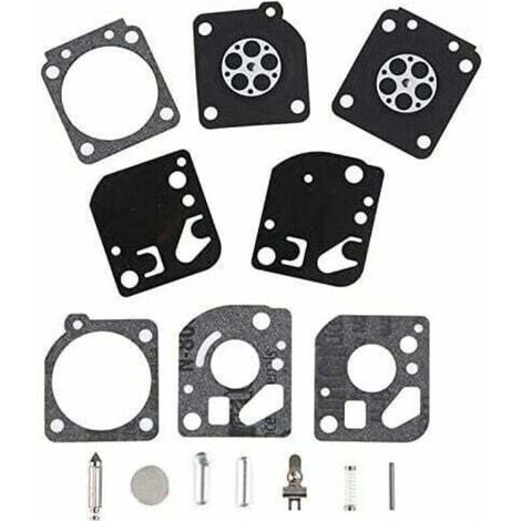 15pcs RB-29 Carburateur Kit de Réparation Membrane Joints Tronconneuse pour ZAMA C1U,Homelite UT-20004-A-B UT-20024-A-B UT-20044-A-B,Ryobi 26cc&30cc (1/4)