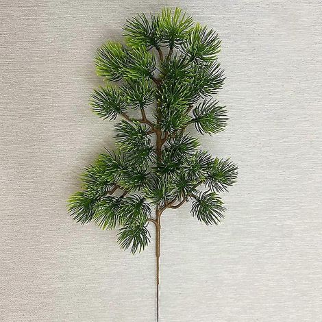 Falaises artificielles et branches de pin, fausses branches pour la décoration de paysagevert foncé (1/5)