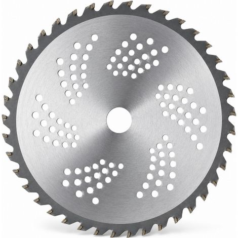 Lif disque de'broussailleuse XD40ECO en acier de 255 mm avec 40 dents a' plaquettes en carbure de tungste'ne et ale'sage central de 25,4 mm