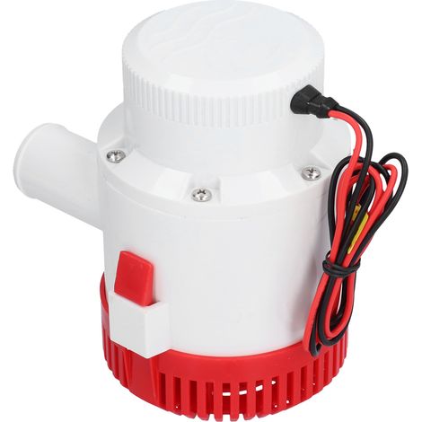 Pompe de cale immergée 12V 3700GPH ABS antichoc inoxydable antirouille anticorrosion pour évacuation eau douce mer assainissement échantillonnage avec manuel (1/5)