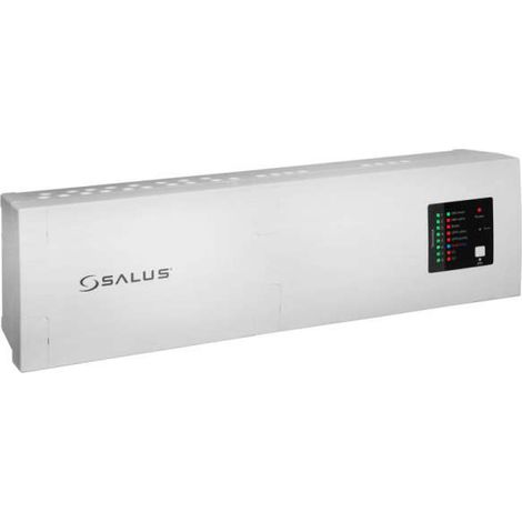 Salus KL10 8 Zonen Klemmleiste mit 230V Versorgung und Kommunikationsbus 112640 (1/2)