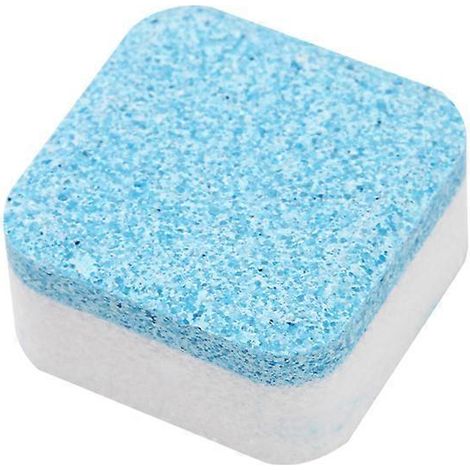 Lot de 12 pastilles nettoyantes et détartrantes pour lave-linge - Nettoyage en profondeur pour lave-linge à chargement frontal ou par le haut, nettoie l'intérieur du tambour et le joint de la cuve. (1/5)