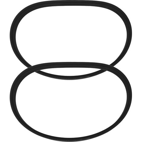 Lot de 2 Courroies d’entraînement Scie à Ruban 130j 6 Nervures 330 mm Compatible avec Clarke CBS250 Remplace oem QD250095 (1/5)