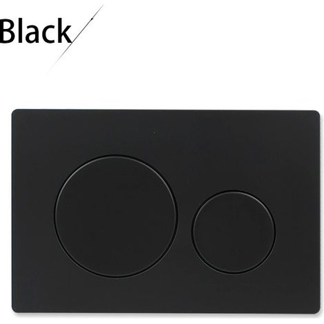 SIGMA Spülkasten-Abdeckung für UP300, UP320, UP700, UP720 in Schwarz, aus Kunststoff, spart Wasser und leicht zu installieren.