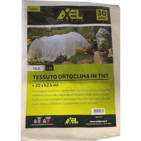 AXEL - GA2948 - Telo tessuto ORTOCLIMA TNT 30 gr/mq 20 x h2.4 mt