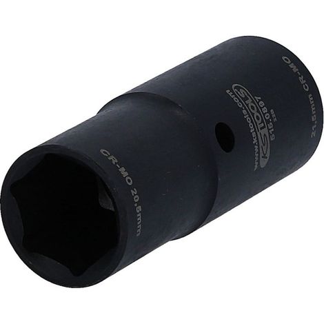 KS Tools 1/2" Spezial-Alu-Felgen 2 in 1 Kraft-Stecknuss für Ford, 20,5 / 21,5 mm - 515.0897