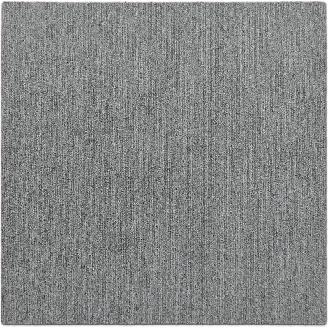 Teppichfliesen Lyonn Hellgrau 01 50 x 50 cm