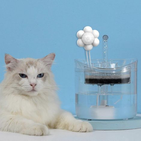 Fontaine à eau pour animaux avec capteur compatible avec la plupart des fontaines à eau électriques pour chats et chiens. (1/4)