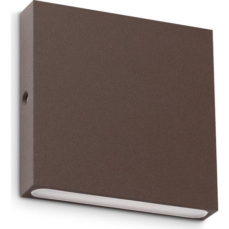 Ideal Lux Applique moderna POST-IT 1 luce LED integrato IP65 coffee metallo