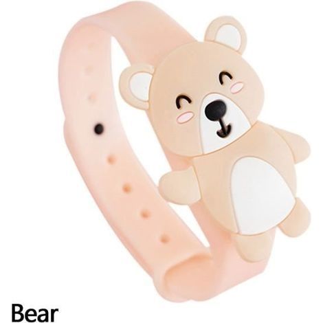 Ciel-Bracelets Répulsifs Anti-moustiques Pour Enfants, En Silicone, Mignon, Dessin Animé, Tueur D'insectes, (1/4)