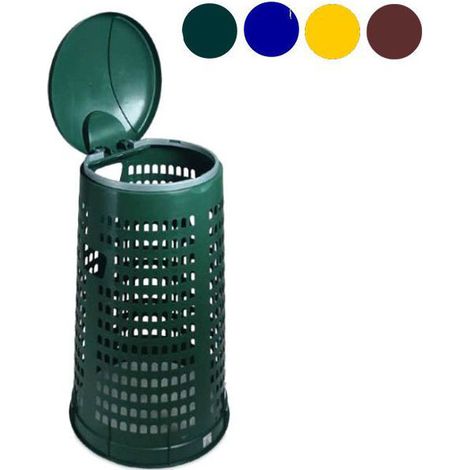 Soporte de plástico verde L 110
