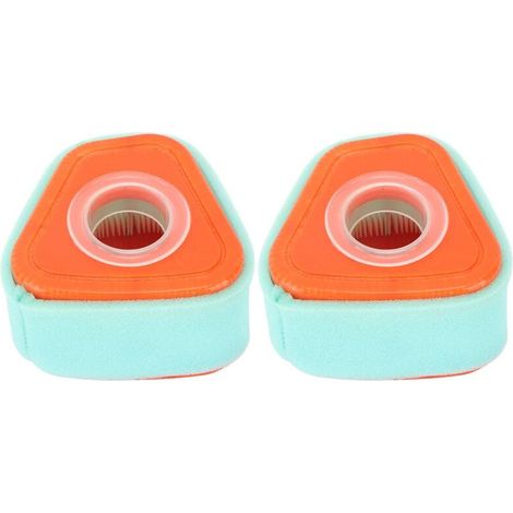 Tondeuse à gazon à essence – Filtre à air inclus (2 pièces) avec préfiltre 595853, compatible avec modèles 115P02, 115P05, 123P02, 123P07, 123P0B, 123P32, 125P02, 125