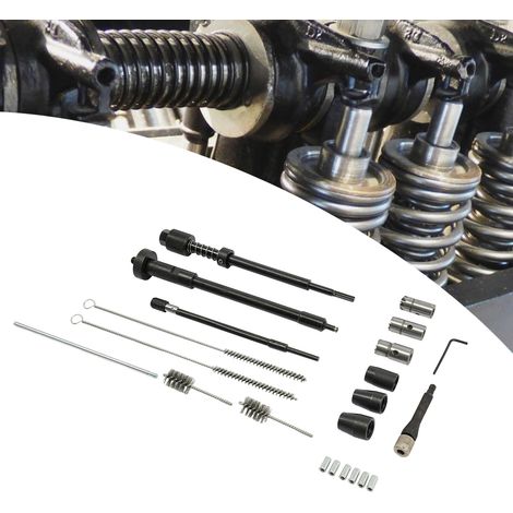 Kit de Nettoyage de Siège d'Injecteur, Outil de Réparation de Base d'Injecteur, Idéal pour l'Entretien des Moteurs Diesel (1/5)