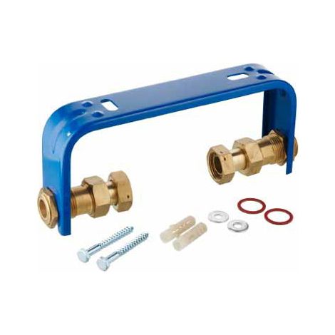 3/4" Réglementé compteur d'eau réglable dispositif de support de la console (1/2)
