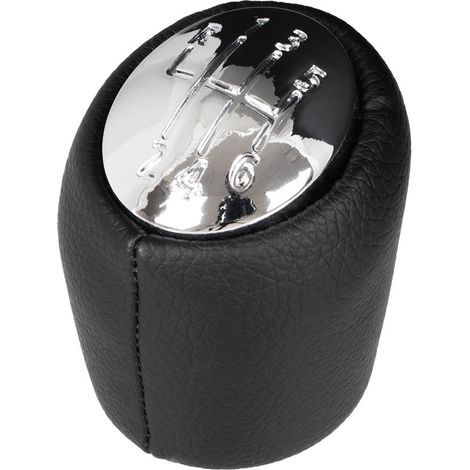 Pomo de cambio de marchas Renault Vel Satis 2002, 6 VELOCIDADES, NEGRO + CROMADO