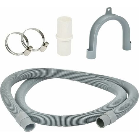 YMYNY Ablaufschlauchverlängerung für Waschmaschine, Ablaufschlauch für Geschirrspüler, Geschirrspülerschlauchverlängerung, Ablaufschlauchverlängerung für Schlauch (Innendurchmesser 20 mm) (1/4)