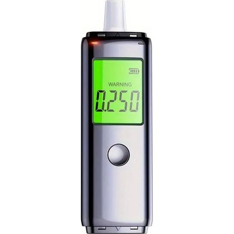 Alcootest numérique - Testeur d'alcoolémie - Alcootest de type haleine - Testeur d'alcoolémie haute précision - Professionnel - USB - Portable - Affichage numérique - Usage domestique - Prévention de  (1/5)