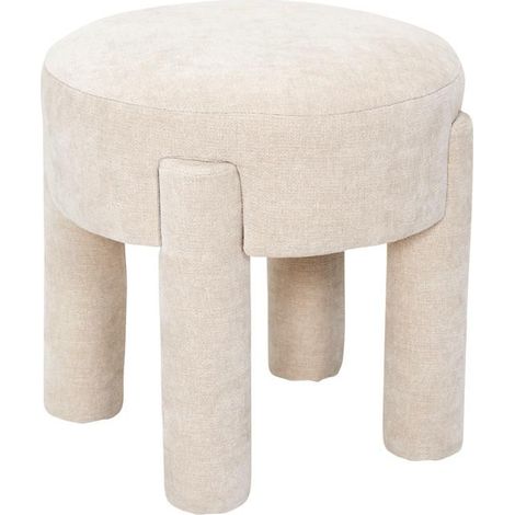 Tabouret Design "Emilia" 40cm Beige