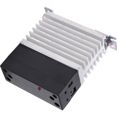 Relais statique à dissipation thermique optimale, relais sur rail de guidage CC/CA 24-480 V CA, résistant à la corrosion, relais industriel LK40DA 40 A (1/5)