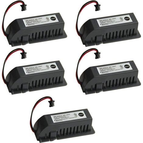 Lot de 5 batteries Li-ion 3,6 V MR-J3BAT 2000 mAh ER6VC119A/B PLC CNC pour Mitsubishi ER6VC119A/B MelSERVO MR70