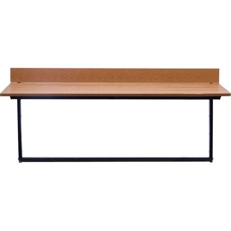 Table de balcon suspendue pliante 15 x 39 pouces, table de bar extérieure ajustable 5 niveaux pour garde-corps, patio et terrasse (1/5)