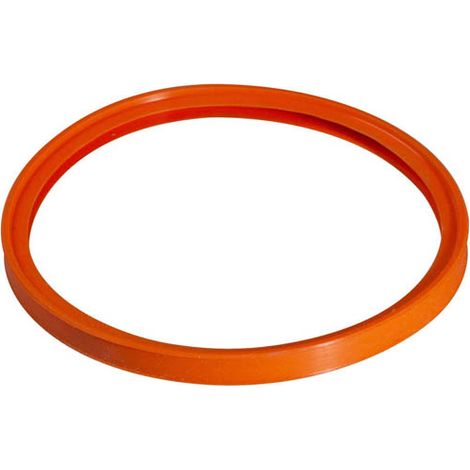 TEN – Joint silicone rouge Ø125 – Joint pour WC – Diamètre extérieur 125mm – Résistant aux produits chimiques – Pour installations sanitaires