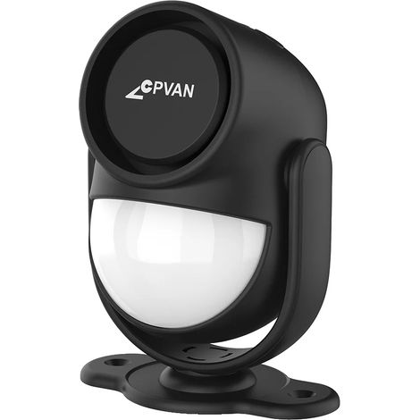 Detector de movimiento, compatible con control remoto, sistema de seguridad confiable, Kit A Negro (1/2)