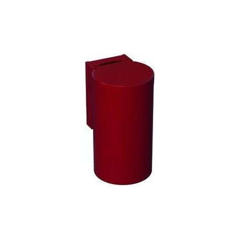 Cubo de basura SERIE 477 capacidad 6 l rojo rubí