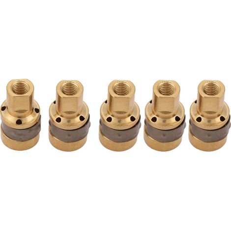 Adaptateurs d'embout de diffuseur de gaz 169716 pour pistolet de soudage MIG Miller M-10/15 Hobart (5 pièces)