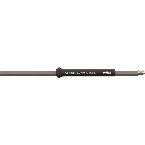 Wiha Wechselklinge Sechskant für easyTorque 4,0 mm x 100 mm (1/2)